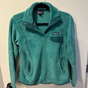 Teal Patagonia pullover
